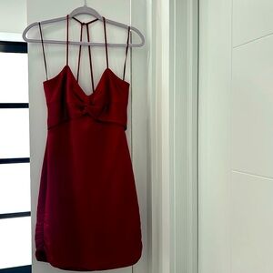 NWT Parker Cranberry/burgundy  colored Mini Dress -Sexy!
